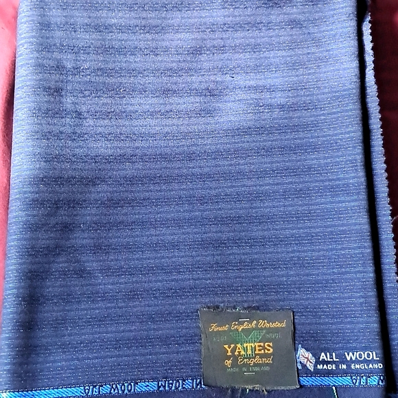 Lot of 7 pieces of wool/superfine wool material - Picture 6 of 15